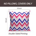 thumbnail image 2 of LALILO Throw Pillow Covers Zigzag Chevron Clothing Home Art Cushion Cover 18" x 18", 1143 Pack, 2 of 6
