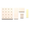 thumbnail image 3 of Coofit Wall Pegboard Creative Practical Storage Plastic Pegboard Wall Organizer, 3 of 10