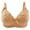 Beige, variant on Utoimkio Wireless Bras for Women No Underwire Push Up Bras for Women Comfort Breathable Everyday Bras
