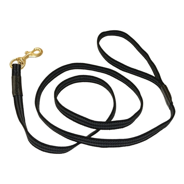 RedLine K9 Sure Grip 3/8Inch Leash Black