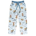 thumbnail image 3 of LazyOne Pajamas for Women, Cute Pajama Pants and Top Separates, Let It Snow Moose, Small, 3 of 7