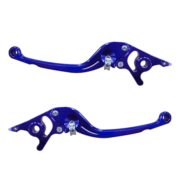 Clutch Brake Handle Lever, 1 Pair Aluminum Drum Brake Lever Handle for Most Motorcycle Scooters Accessory
