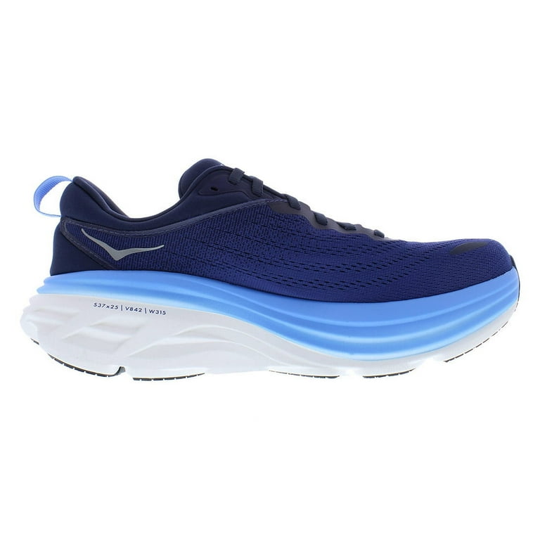HOKA ONE ONE Bondi 8 Mens Shoes Size 13, Color: Outer Space/All Aboard