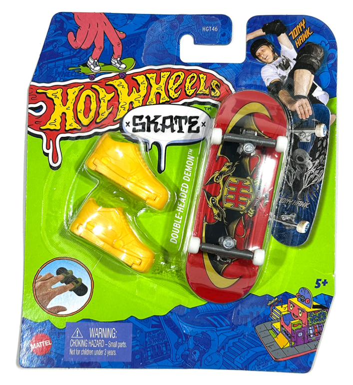 Hot Wheels Skate Tony Hawk Fingerboard & Skate Shoes - Double-Headed ...