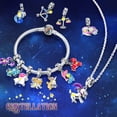 thumbnail image 4 of MULA 12 Constellation Zodiac Charm for Bracelet 925 Silver Charm Virgo Women Birthday Gift for Her, 4 of 7