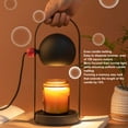thumbnail image 4 of Candle Table Lamp, Dimmable Candle Warmer Lamp  for Bedroom US Plug,EU Plug, 4 of 7