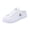 White, variant on Denim Mule Sneakers, Women's Denim Mule Sneakers Casual Slip On Canvas Backless Loafers, Comfort Low Top Fray Edge Walking Shoes, Lightweight Summer Outdoor Beach Sliders Non Slip Flats, White 5