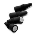 thumbnail image 1 of 11 Tapones de Botella de Silicona para Vino Bebida Soda Cerveza, Juego de 4 Piezas, Negro, Vendido Ormromra SNFLD1144, 1 of 9