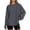 Light Gray, variant on Womens Long Sleeve Tops Shirts Fashion Oversized Casual Basic Crewneck Fall Clothes for Women Tees Blouses