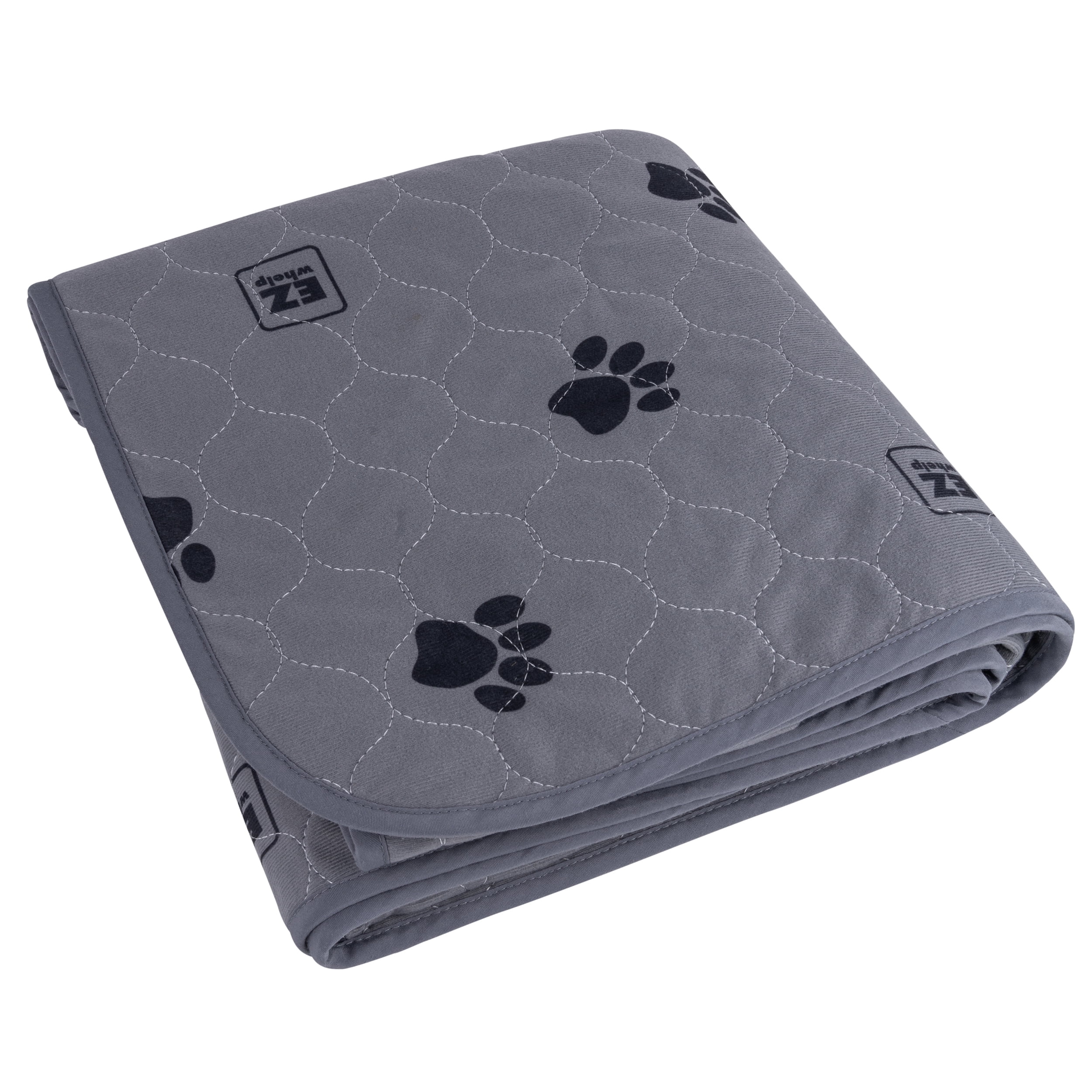 EZwhelp Premium Reusable Quick Dry Dog Pee Pads, 48x48 Inch 2 Pack – Waterproof, Washable, Non-Slip Training Pads for Large Dogs & Cats, Fast Absorbent, Durable Reusable Potty Mats