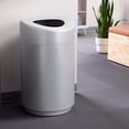 thumbnail image 5 of Safco Products Open Top Trash Receptacle with Liner 9920BL Black, 5 of 6