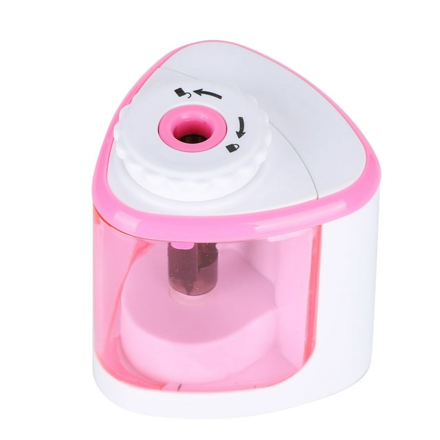 Taille-crayon Électrique Portable, Taille-Crayon à Piles, Porte-Outil Remplaçable Intégré Robuste pour la Classe d'Élève