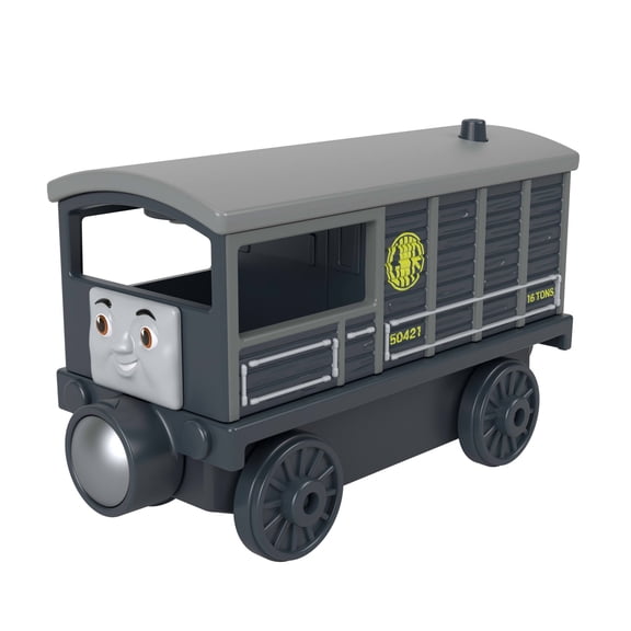 Thomas & Friends by Fisher-Price Die-Cast Oliver Engine & Toad Brake Car, Scrap Yard Escapees