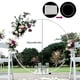 thumbnail image 4 of Columna de globo Soporte Redondo Festival Decoración del arco Soporte de arco Círculo portátil En forma de diy DIY Decors Layout para boda Navidad 180 cm Methold HA009978-03, 4 of 6