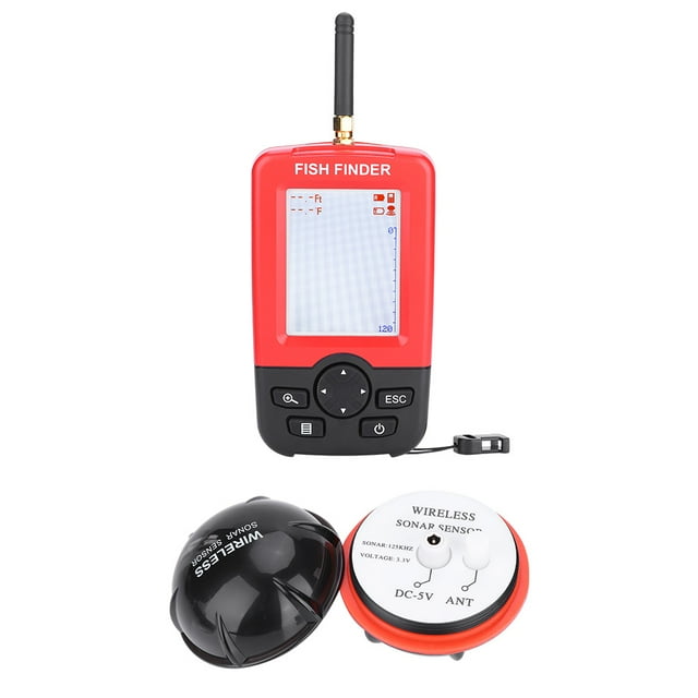 Echo Sounder Wireless Operating Range Fishfinder Durable Sea Fishing For Lake Fishing