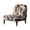 Cowhide, variant on HELLHERO Santa Claus Pattern Stain Protection Armless Chair Slipcover with Non Slip, Dustproof Armless Chair Slipcovers