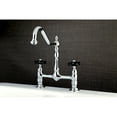 thumbnail image 2 of Kingston Brass KS1171PKX Duchess Bridge Kitchen Faucet, Polished Chrome, 2 of 4