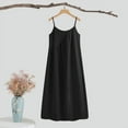 thumbnail image 3 of Women's Sleeveless Summer Long Straps Maxi Sling Dress, 3 of 4