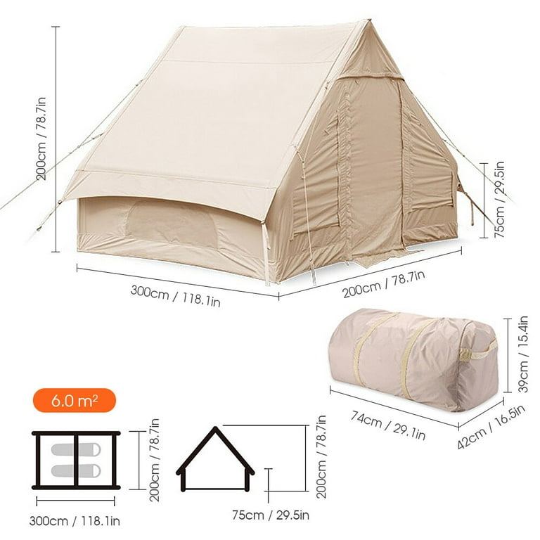 Inflatable Work Tent Grey Airtight Inflatable Air Tent Blow Up