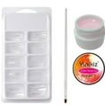 thumbnail image 2 of Heliisoer Crystal Nail Extension Gel Three-piece Set Phototherapy Gel To Extend Nails, 2 of 2