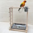 thumbnail image 2 of GROWTH TANK Parakeet Cockatiel Cage Accessories Exercise Playing Toys Parrot Playstand Perch, 2 of 9