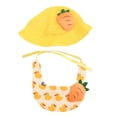 thumbnail image 2 of Ropa para muñecas Hugo babero atuendos juguetes decoración amarillo, 2 of 9