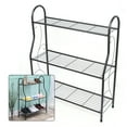 thumbnail image 5 of 3 Tier Metal Plant Stand Flower Pot Rack Holder Indoor/Outdoor Shelf Plant Stand for Closets, Kitchens, Bathroom, 5 of 13