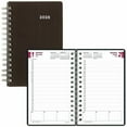 thumbnail image 2 of 2025 Brownline DuraFlex Daily Appointment Planner, 8" x 5", 50% Recycled, Black, January To December, CB634V.BLK, 2 of 7