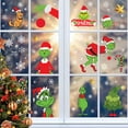 thumbnail image 3 of Pegatinas navideñas para ventanas Decoraciones navideñas para ventanas 22 * ​​30 cm * 8 juegos Decoraciones navideñas Pegatinas navideñas para ventanas Pegatinas navideñas para ventanas para la ofici JAMW Sencillez, 3 of 5