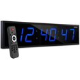 thumbnail image 1 of Ivation 24 in. Large Digital Wall Clock, LED Digital Clock with Timer and Alarm, 1 of 7