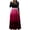 Red dress for Women, variant on HAPIMO Women's Maxi A Line Dress Solid Autumn Dresses Empire Waist Elegant Holiday Boho Long Sleeve Round Neck Vintage Wine S