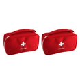 thumbnail image 3 of jesticaly Sacs de Rangement d'Urgence Randonnée Pilules Coton-Tige Organisateur Étui de Transport Rouge 2Ensemble, 3 of 6
