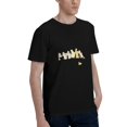 thumbnail image 4 of Men's Character Lineup Seven Graphic T-Shirt, Cotton Blend Crewneck Short Sleeve Casual Tee, 4 of 8