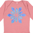 thumbnail image 4 of Inktastic Snowflake crystals diamonds Boys or Girls Long Sleeve Baby Bodysuit, 4 of 5