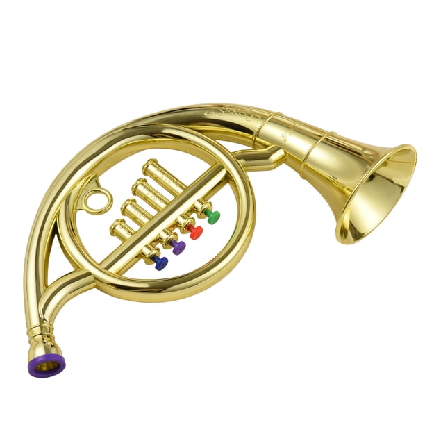 Horn,With 4 Coded French With 4 Mimic Kids Toddlers Wind Abs