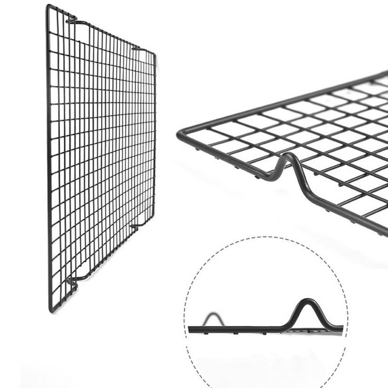 2 Pack 304 Stainless Steel Cooking Rack, 10 * 16 Inches Heavy-duty Thick  Wire Cooling & Baking Rack, Oven Safe Heavy Duty Commercial Quality For  R