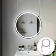 thumbnail image 2 of Multiple Length Stainless Steel Suspension Cable with Spring Hook Flexible Hanging Wire Rope for Homes & Office Use, 2 of 4