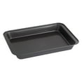 thumbnail image 2 of 3Pcs Baking Sheet Pan Nonstick Baking Sheets Rectangle Bakeware Oven Pan Stackable Depth Bakeware Black Baking Pans & Warp Easy Clean Nonstick Baking Tray Pan For Oven 42cm, 2 of 4