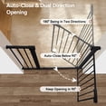 thumbnail image 2 of Baby Safety Gate, 36" Extra Tall, 29.5-48.8" Wide Baby Gate for Stairs and Doorway, Gate for 6 to 36 Months Old ,Black, 2 of 6