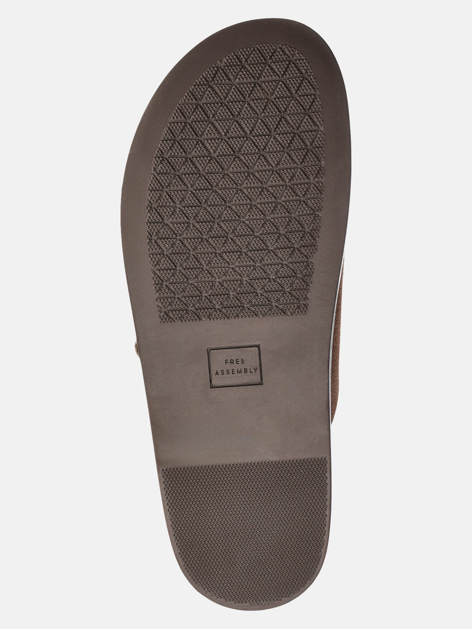 Free Assembly Women's Double Strap Footbed Slide Sandals