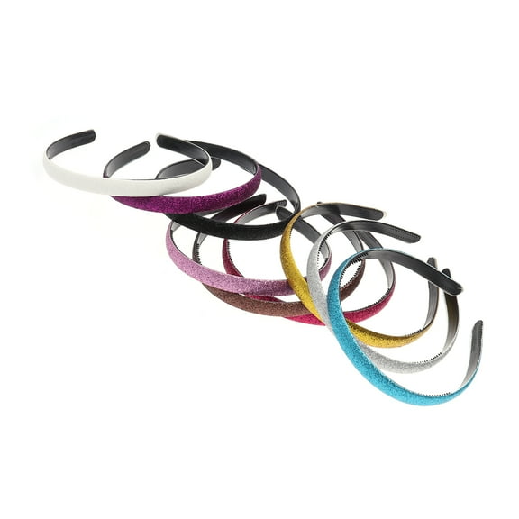 CTIRCHIU 10Pcs Embellished Headbands for Women Special Occasions Accessories