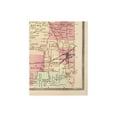 thumbnail image 2 of Historic City Map - Wolcott New York - Beers 1874 - Vintage Wall Art, 2 of 4