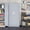 71"H-Cement Gray, variant on SOLAURA Metal Storage Office Cabinets with Locking Doors and Adjustable Shelves, 71 inch Tall Steel Storage Cabinet for Office, Home (Black)