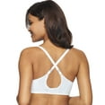 thumbnail image 3 of Hanes Ultimate® ComfortFlex Fit® T-Shirt Natural Lift Wirefree Bra White L Women's, 3 of 4