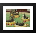 thumbnail image 2 of Artuš Scheiner 18x15 Black Modern Framed Museum Art Print Titled - Smaller Schlingel Kulihrasek as Juggler, 2 of 5
