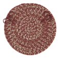 thumbnail image 1 of Colonial Mills TE79R084X084 7 ft. Tremont Braided Round Rug, Rosewood, 1 of 1