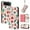 A, variant on Phone Case for iPhone Air, Luxury Christmas Pattern Card Slots Cash Pocket Magnetic Clasp Full Body Protection Shockproof Kickstand Wallet Flip Case with Wrist Strap for iPhone Air, A