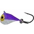 thumbnail image 3 of K&E STOPPER LURES TUNGSTEN-PELKIE ICE JIG / SIZE 14 / PURPLE GLOW / 1 PACK, 3 of 3