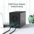 thumbnail image 5 of ORICO 5 Bay 3.5'' USB3.0 HDD Docking Station Support RAID Mode Aluminum With Power Adaper（9558RU3）, 5 of 11