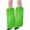 Green, variant on Faux Fur Fuzzy Leg Warmers Furry Boot Covers for Women, Warm Fuzzy Boot Cuff Boot Sleeves Leg Warmers for Party Costume